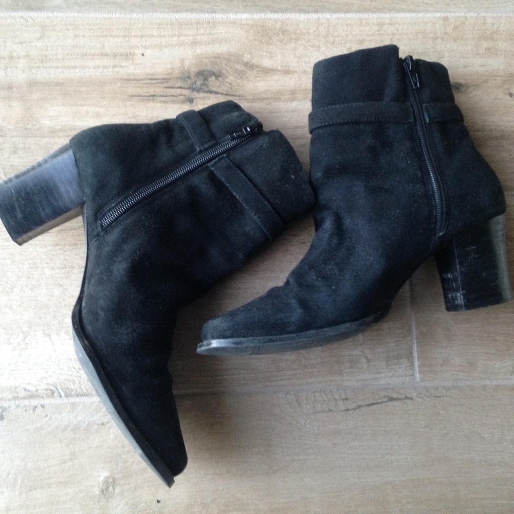 Suede Ankle Boots